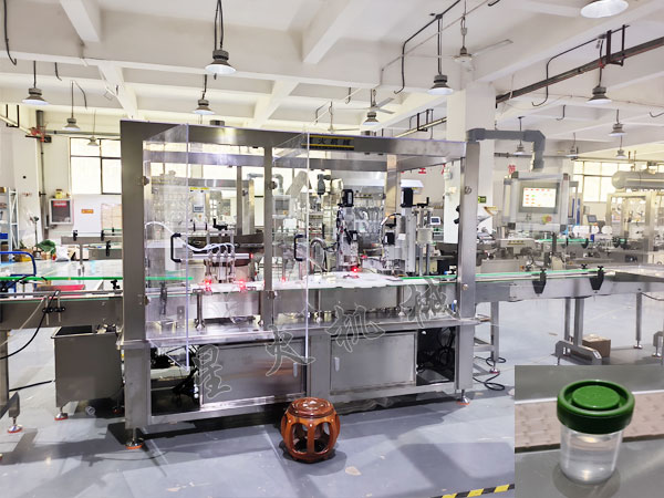 江苏化工生物试剂自动灌装旋盖一体机
