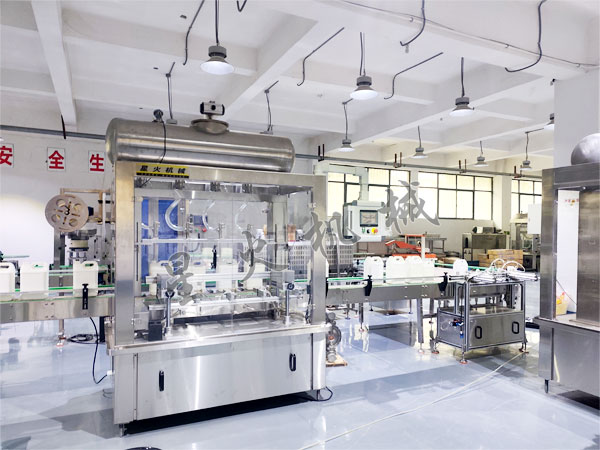 南京大容量全自动化学溶液灌装机